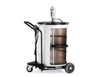 Mobil katı yağlayıcı pnömatik pompa Samoa ENG 200-3/920, 185 kg'lık tamburlar için, sanat: 426244.
