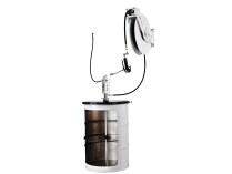 Pumpmaster 3+3 seti, Samoa bobini sanatı olan 185 kg variller için pompa ile birlikte. 453602