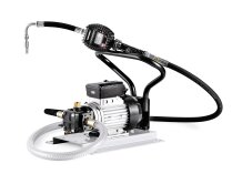 Taşınabilir akış ölçerli yağ pompası Samoa DF-210A, parça no: 562001