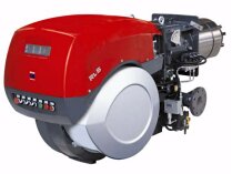 Riello RLS 400/E MX TC FS1 gaz-yağ brülörü, san: 3898632.