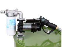 Piusi DRUM EX50 12V DC ATEX yakıt pompası + otomatik başlık ve güç kablosu, art: F00372040