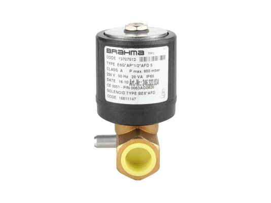 Brahma E6G*AP*1/2*AFD5 13707512 Gaz Elektromanyetik Vanası
