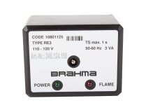Brahma RE3 110-120V alev sensörü, san: 10801125
