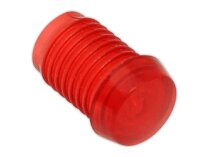 Kırmızı plastik ampul kapağı, Ø6 mm, art: 0005120120