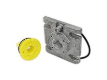 KROM SCHRODER Rp 1/2" gaz valf flanşı sanat ile tamamlandı. 13010962