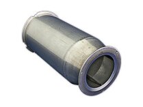 Dizel brülörler için ısı eşanjörü Ø90 X 198 mm san. 13011142