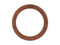 Weishaupt 10 x 14 x 1 mm bakır pul, sanat: 440046.