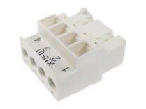 Weishaupt X10-01 4 pinli konektör, sanat: 716322