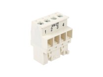 4-pin fiş Weishaupt X4-01, art: 716304.