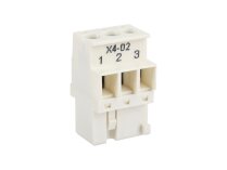 Weishaupt X4-02 3 pinli fiş, 716305