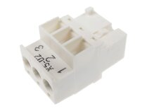 Weishaupt X5-02 3 pinli konektör, san: 716308