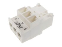 Weishaupt X6-02 3 pinli konektör, san.: 716311.