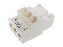 Weishaupt X7-02 3 pinli konektör, san: 716314.