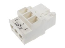 Weishaupt X7-03 3 pinli fiş, san.: 716315.