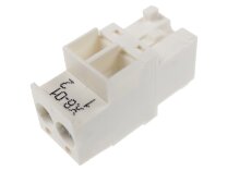 Weishaupt X8-01 2 pinli fiş, sanat: 716316