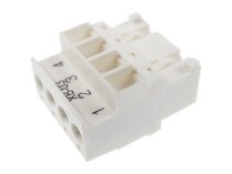Weishaupt X8-03 4 pinli fiş, sanat: 716318