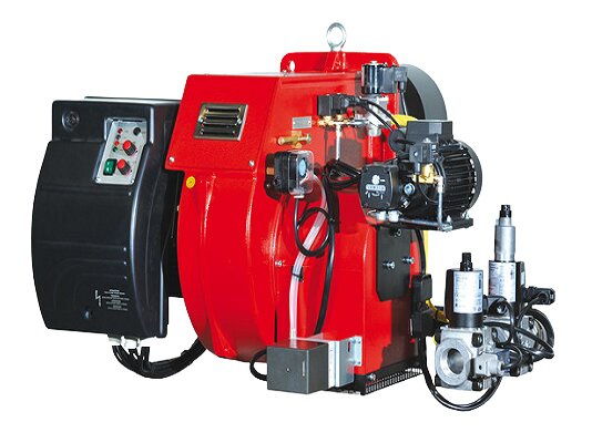 Gaz/dizel brülör Ecoflam MULTICALOR 200.1 PRE TL VGD 20.503, sanat: 3145143-3145790.